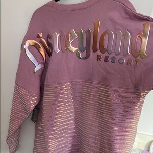 Disneyland Pink and Gold Disneyland Resort Spirit Jersey NWT XL